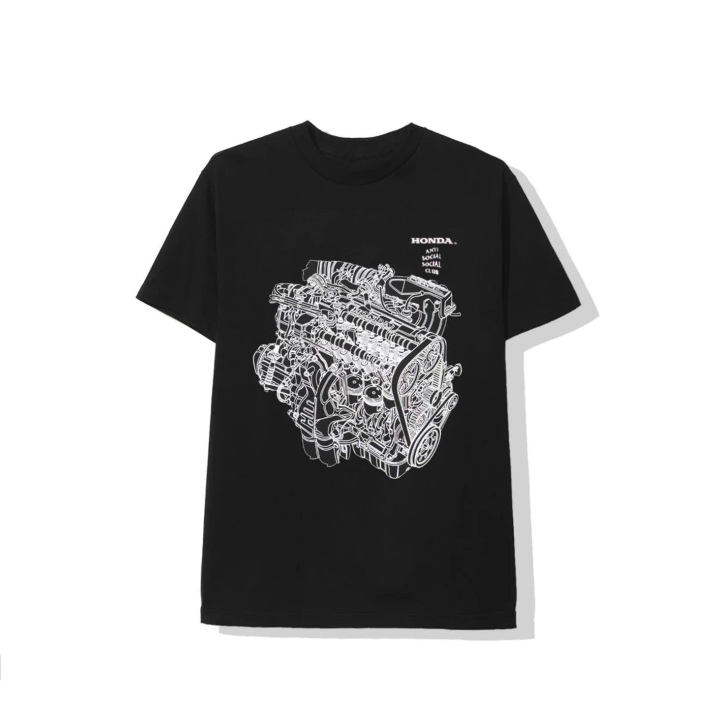 Anti Social Social Club ASSC Honda Motor Tee Black