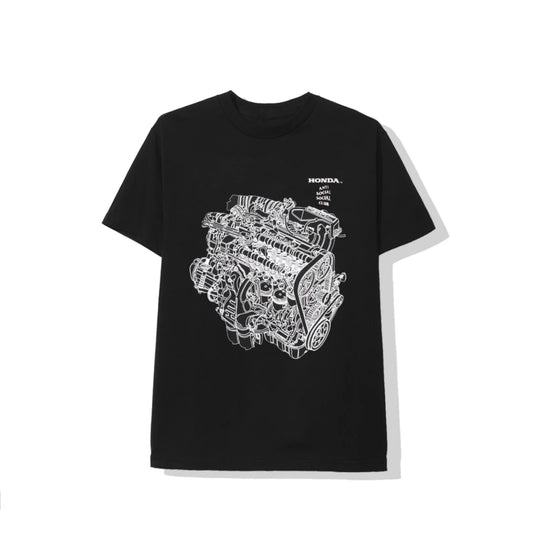 Anti Social Social Club ASSC Honda Motor Tee Black