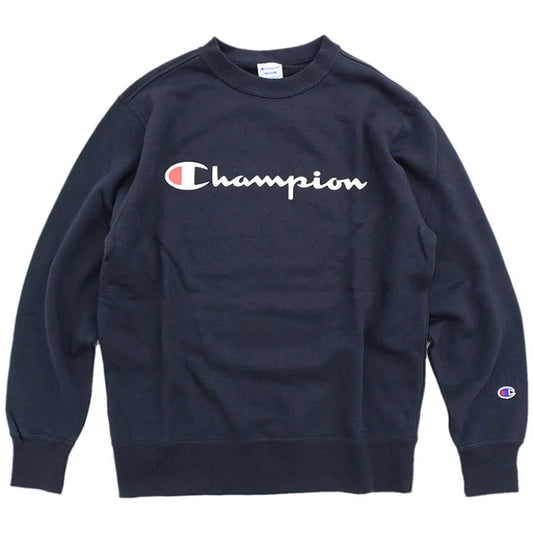 日版 Champion JP Script Logo Crewneck C3-H004