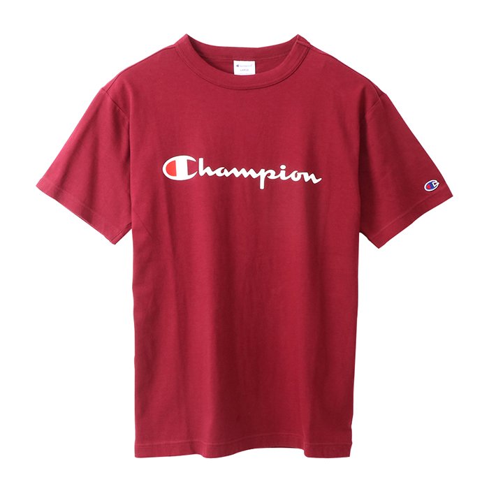 日版 Champion JP Basic Lettering Logo Tee C3-P302