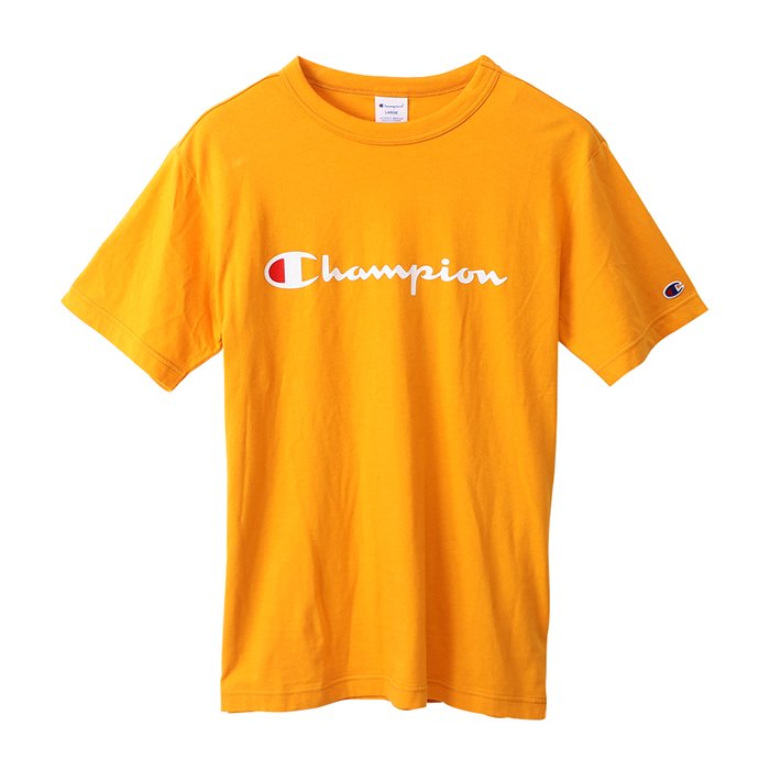日版 Champion JP Basic Lettering Logo Tee C3-P302