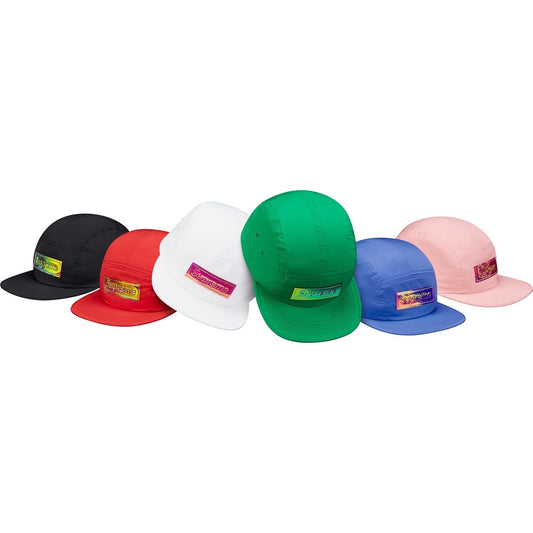Supreme SS17 Iridescent Logo Camp Cap Pink