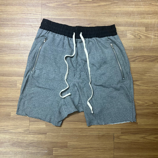 mnml LAX Long Drawstrings Sweatshorts Grey