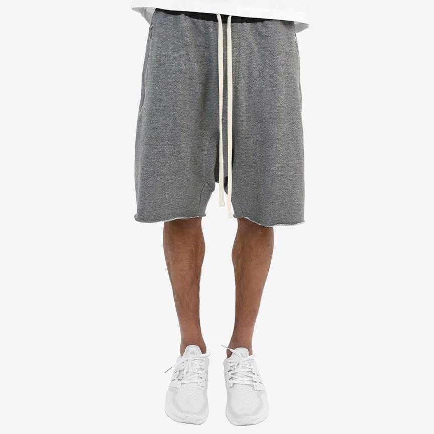 mnml LAX Long Drawstrings Sweatshorts Grey