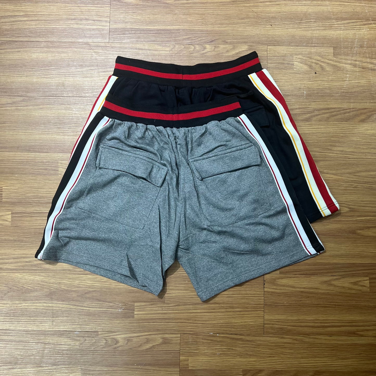 mnml LAX Track Sweatshorts Black Grey