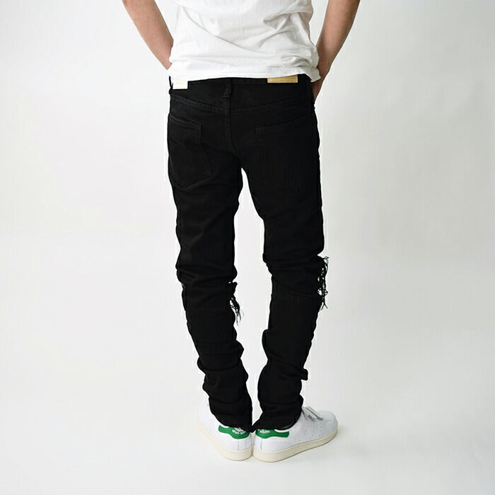 mnml m1 Denim Jeans Black M2016-P150-BLK