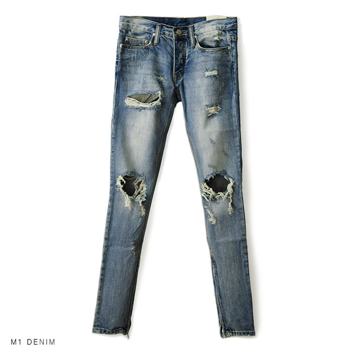 mnml m1 Denim Jeans Blue M2016-P150-BLU