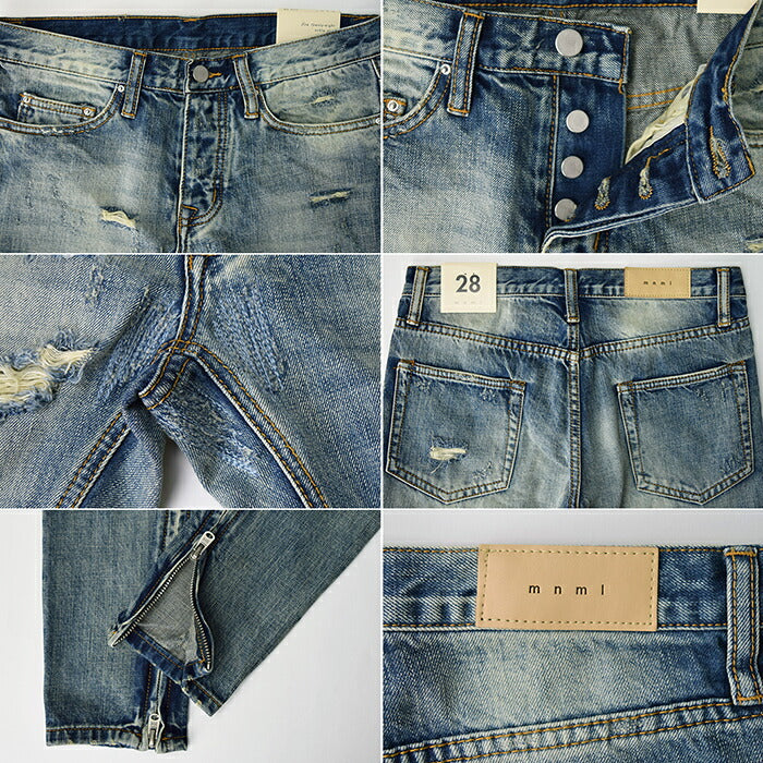 mnml m1 Denim Jeans Blue M2016-P150-BLU