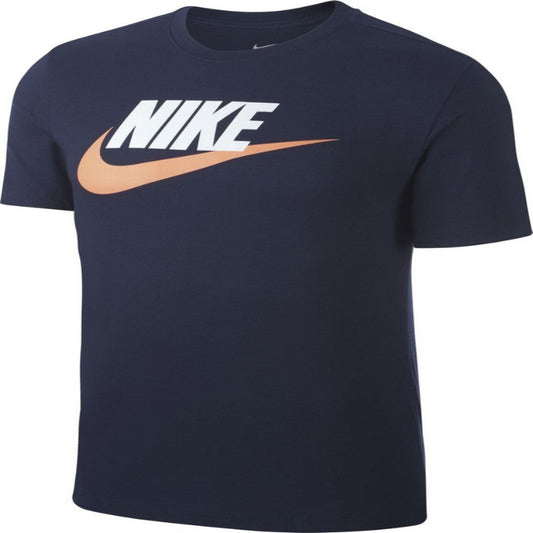 Nike NSW Futura Logo Tee Navy AR5004-410