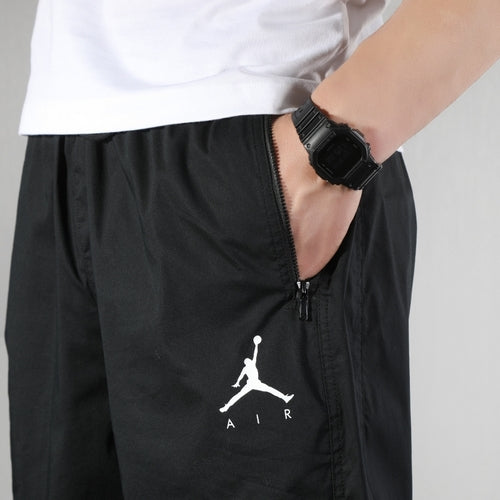 Nike Air Jordan Flying Man AJ Side Zip Woven Shorts Black AV3210-010