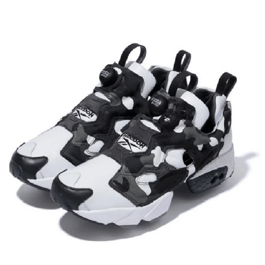 A Bathing Ape Bape x Mita Sneakers x Reebok InstaPump Fury White Black Camo BD1355 黑白熊貓 City Camo