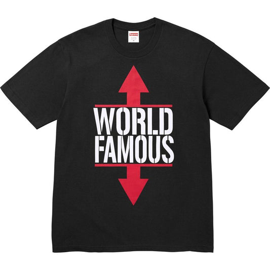 Supreme SS26 World Famous Tee Black
