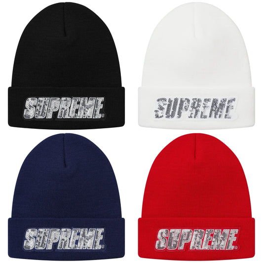 Supreme FW17 Sequin Beanie