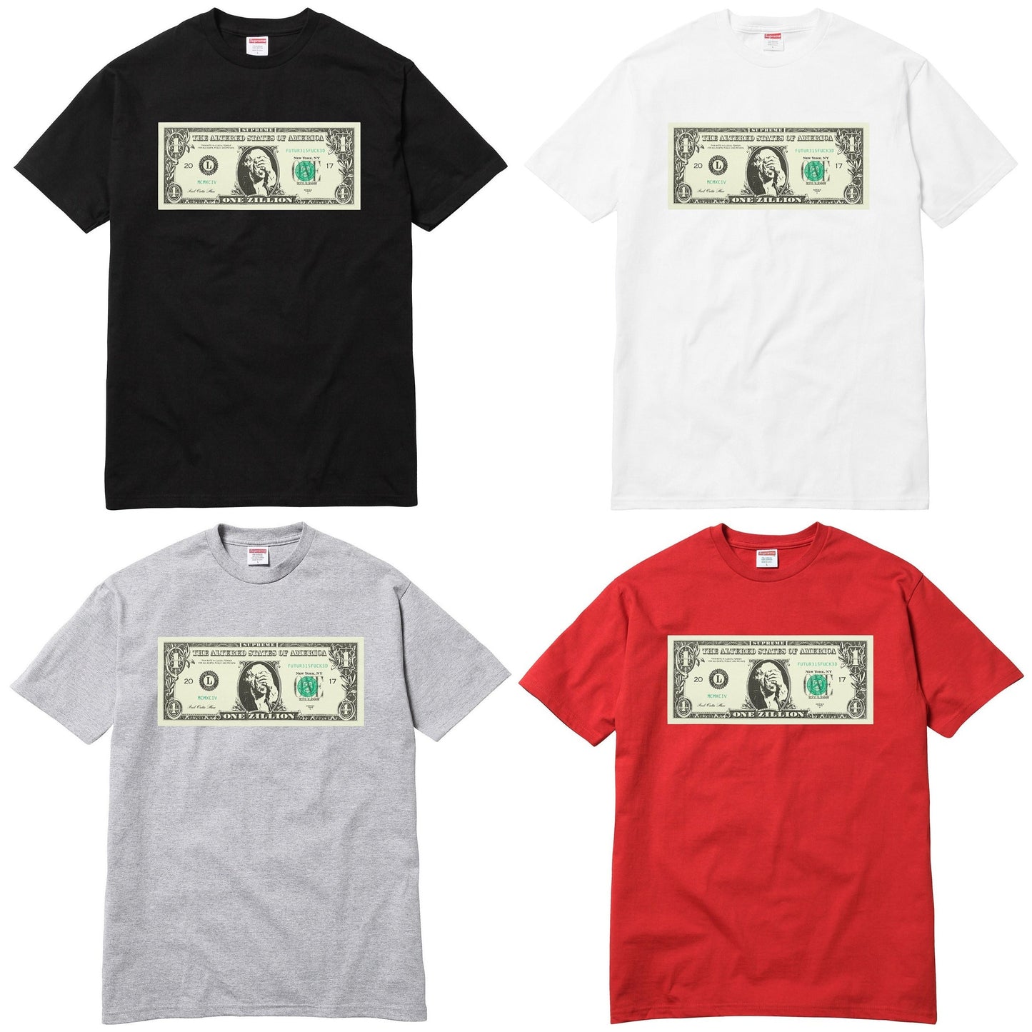 Supreme FW17 Dollar Tee
