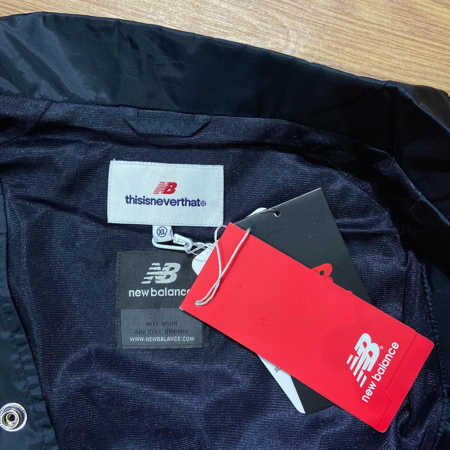 thisisneverthat TNT x New Balance NB Coaches Jacket